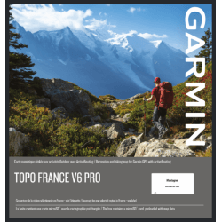 Carte TOPO France V6 Pro montagne - GARMIN