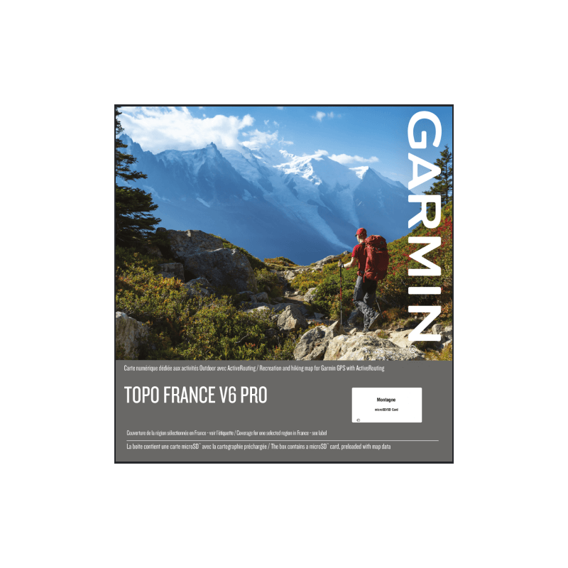 Carte TOPO France V6 Pro montagne - GARMIN