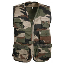 Gilet reporter enfant Camo - PERCUSSION