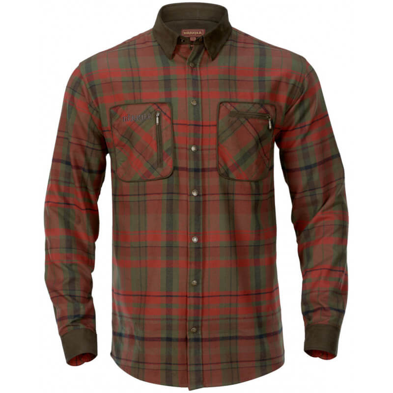 Chemise Pajala Red Autumn Check