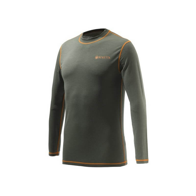 sous vetement homme merino base layer beretta